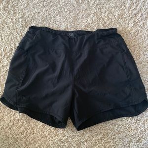 Black Athleta Girl Shorts
